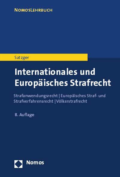 Cover of book: Internationales und Europäisches Strafrecht