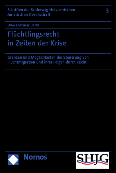 Cover of book: Flüchtlingsrecht in Zeiten der Krise