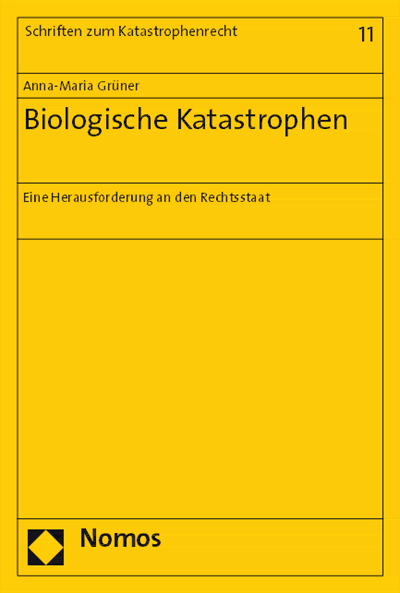 Cover of book: Biologische Katastrophen