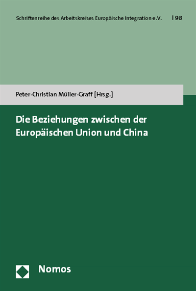 Cover of book: Die Beziehungen zwischen der Europäischen Union und China