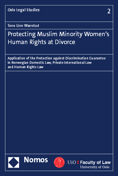 Cover des Buchs: Protecting Muslim Minority Women's Human Rights at Divorce