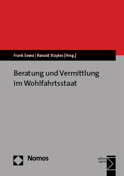 Cover of book: Beratung und Vermittlung im Wohlfahrtsstaat