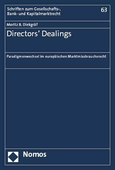 Cover of book: Directors' Dealings