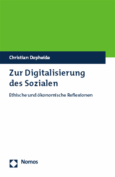 Cover des Buchs: Zur Digitalisierung des Sozialen