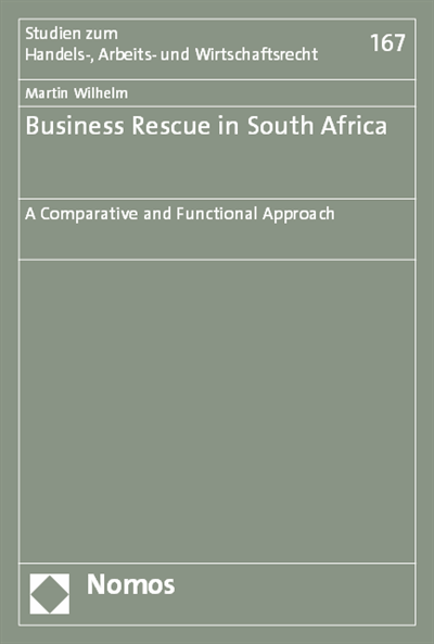 Cover des Buchs: Business Rescue in South Africa