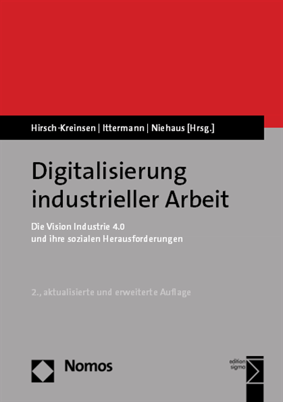 Cover des Buchs: Digitalisierung industrieller Arbeit
