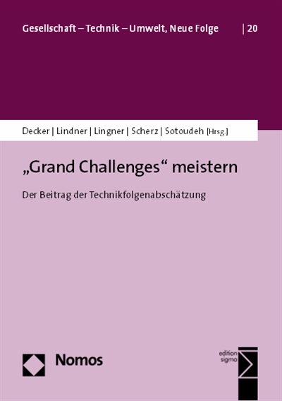 Cover of book: "Grand Challenges" meistern