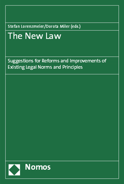 Cover of book: The New Law