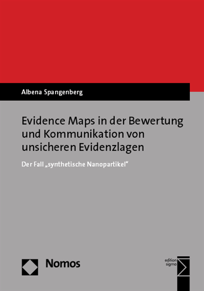 Cover of book: Evidence Maps in der Bewertung und Kommunikation von unsicheren Evidenzlagen