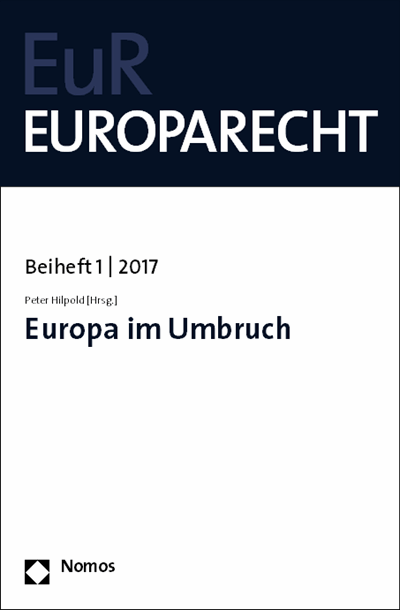 Cover des Buchs: Europa im Umbruch