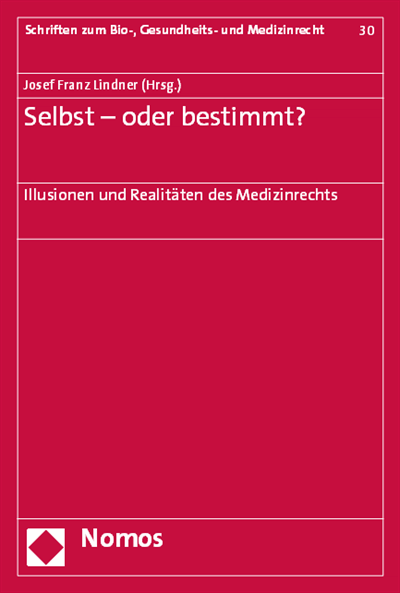 Cover des Buchs: Selbst - oder bestimmt?