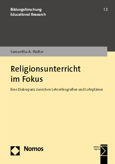 Cover of book: Religionsunterricht im Fokus
