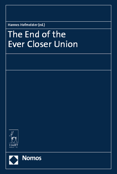 Cover des Buchs: The End of the Ever Closer Union