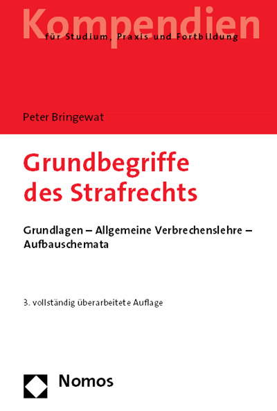 Cover des Buchs: Grundbegriffe des Strafrechts