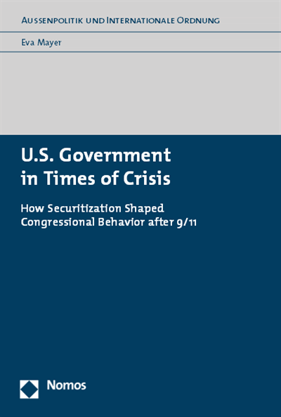 Cover of book: U.S. Government in Times of Crisis