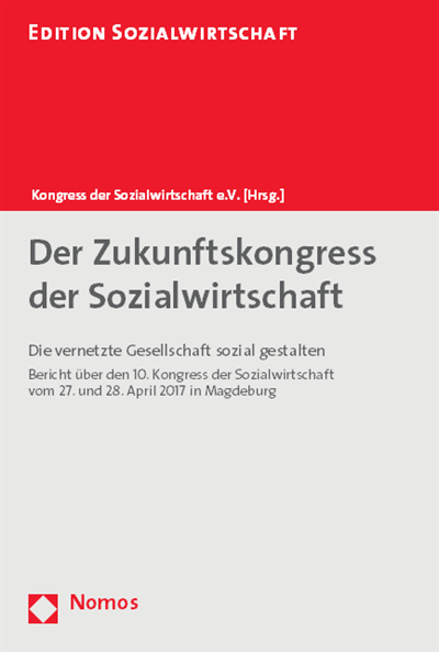 Cover of book: Der Zukunftskongress der Sozialwirtschaft