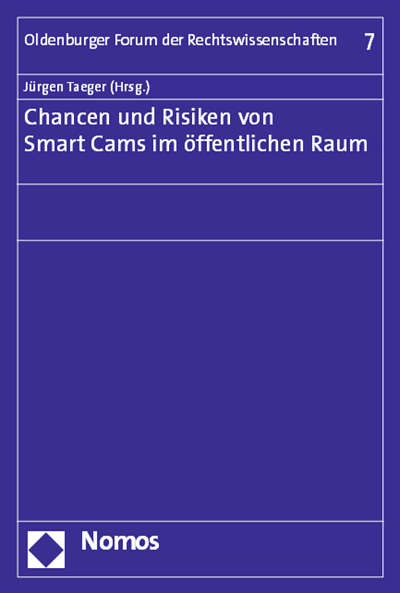 Cover des Buchs: Chancen und Risiken von Smart Cams im öffentlichen Raum