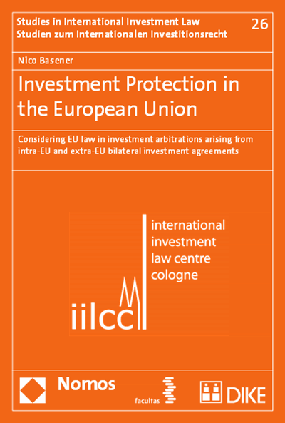 Cover des Buchs: Investment Protection in the European Union