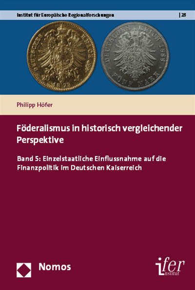 Cover of book: Föderalismus in historisch vergleichender Perspektive