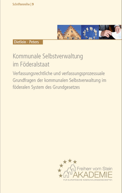 Cover des Buchs: Kommunale Selbstverwaltung im Föderalstaat