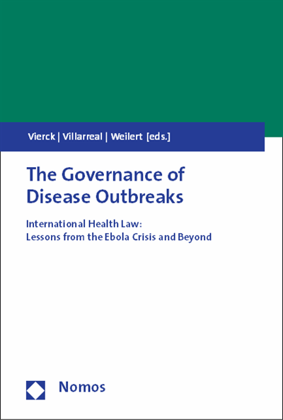 Cover des Buchs: The Governance of Disease Outbreaks