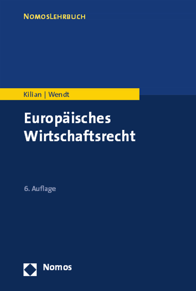 Cover of book: Europäisches Wirtschaftsrecht