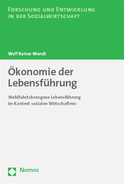 Cover of book: Ökonomie der Lebensführung