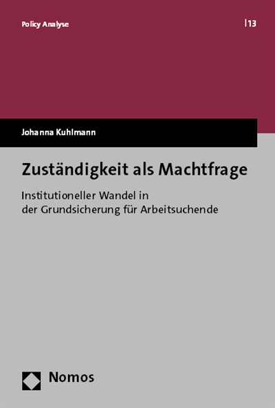 Cover des Buchs: Zuständigkeit als Machtfrage