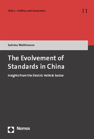 Cover of book: The Evolvement of Standards in China