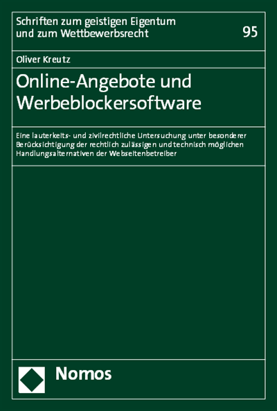 Cover des Buchs: Online-Angebote und Werbeblockersoftware
