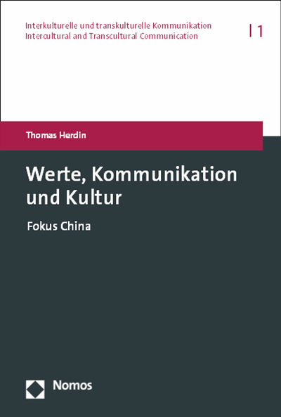 Cover of book: Werte, Kommunikation und Kultur