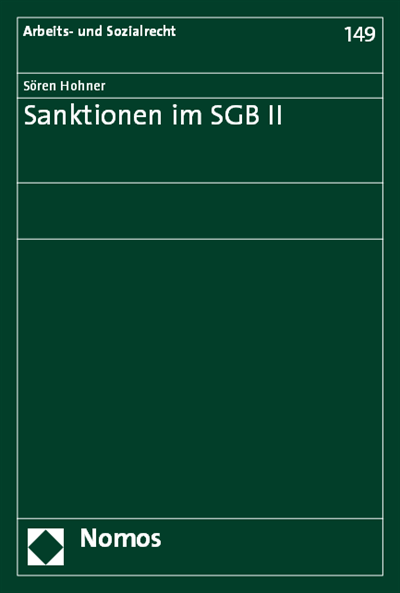 Cover des Buchs: Sanktionen im SGB II