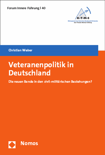 Cover of book: Veteranenpolitik in Deutschland