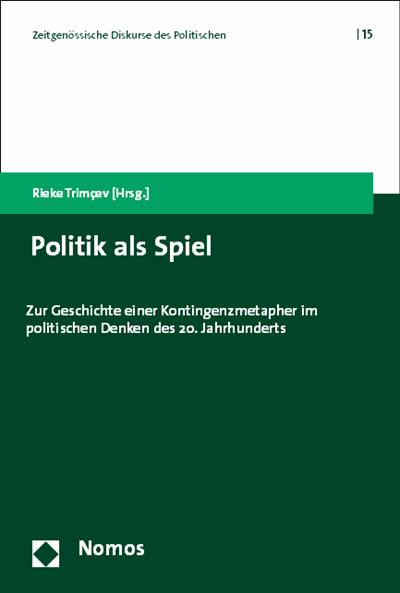 Cover of book: Politik als Spiel