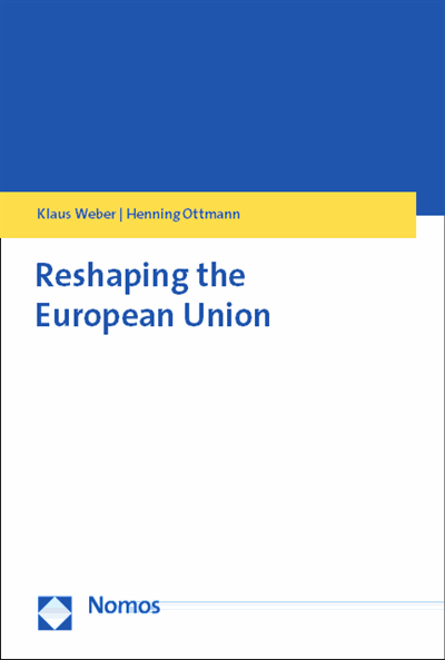 Cover des Buchs: Reshaping the European Union