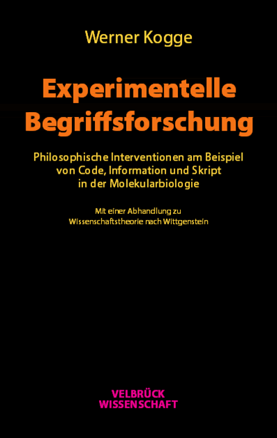 Cover of book: Experimentelle Begriffsforschung