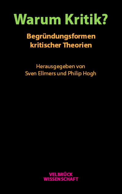 Cover of book: Warum Kritik?