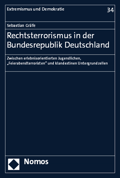 Cover of book: Rechtsterrorismus in der Bundesrepublik Deutschland
