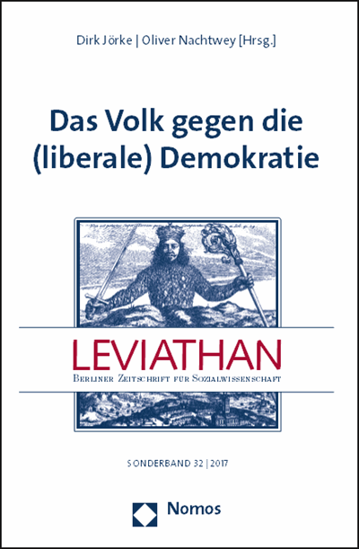 Cover of book: Das Volk gegen die (liberale) Demokratie