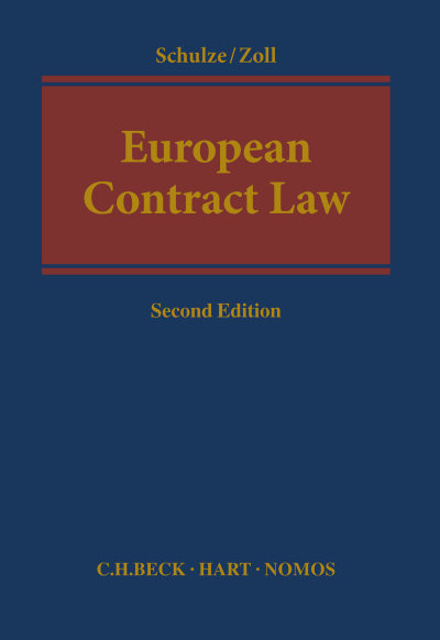 Cover des Buchs: European Contract Law