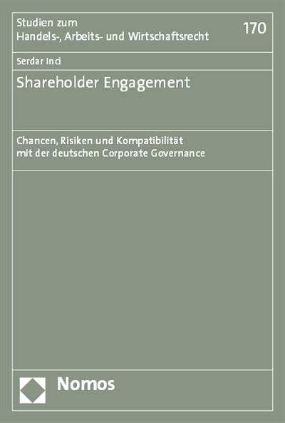 Cover des Buchs: Shareholder Engagement