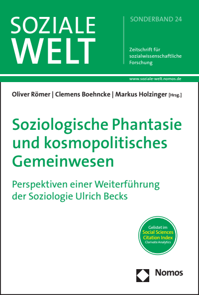 Cover of book: Soziologische Phantasie und kosmopolitisches Gemeinwesen