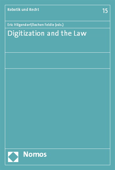 Cover of book: Digitization and the Law