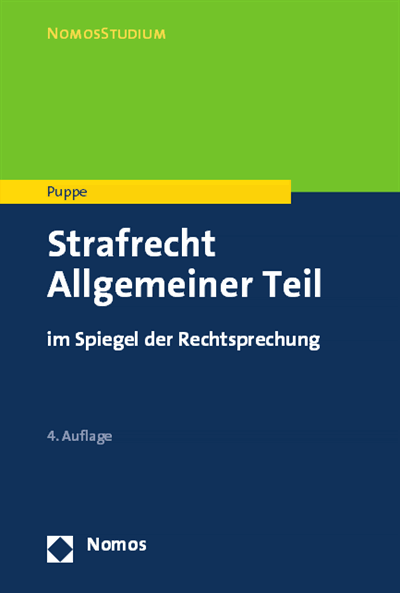 Cover des Buchs: Strafrecht Allgemeiner Teil