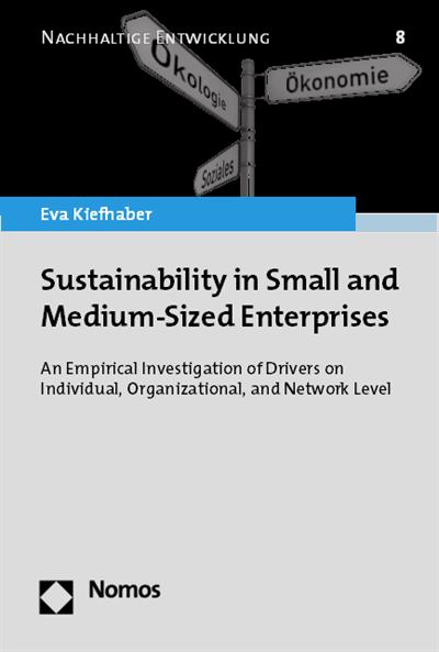 Cover of book: Sustainability in Small and Medium-Sized Enterprises