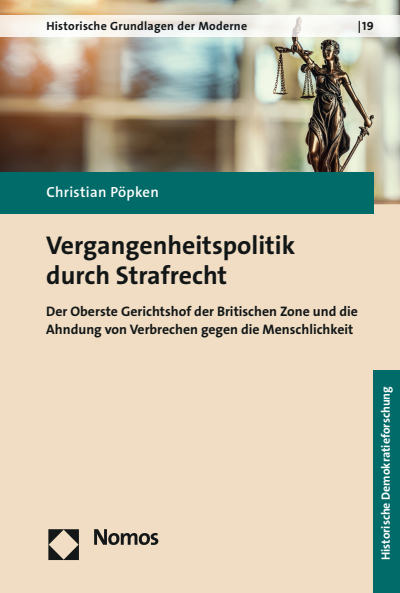 Cover des Buchs: Vergangenheitspolitik durch Strafrecht