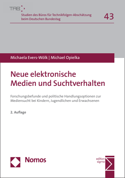 Cover des Buchs: Neue elektronische Medien und Suchtverhalten