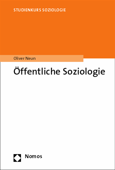 Cover of book: Öffentliche Soziologie