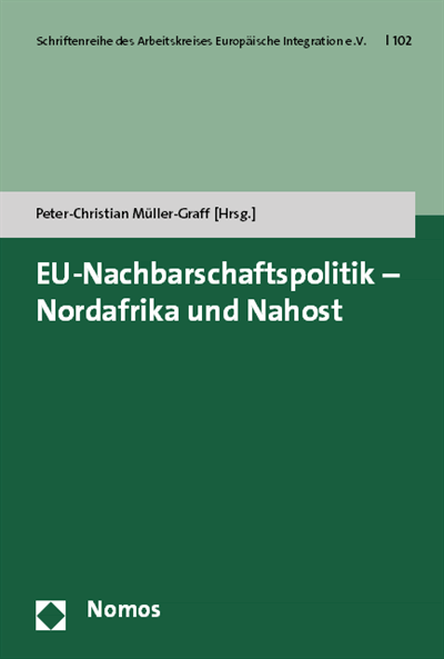 Cover des Buchs: EU-Nachbarschaftspolitik - Nordafrika und Nahost