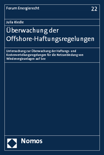 Cover des Buchs: Überwachung der Offshore-Haftungsregelungen